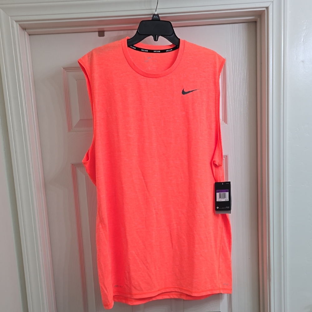 Nike Bright Orange Sleeveless Top